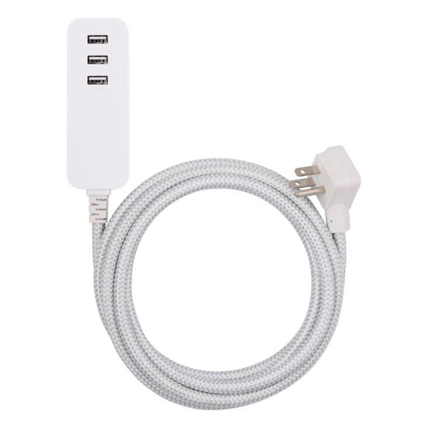 Jasco 3 Prong 3 USB Extension Cord (MPN: 37920)