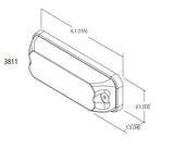 Ecco Electronic Directional LED Warning Light (MPN: 3811A)