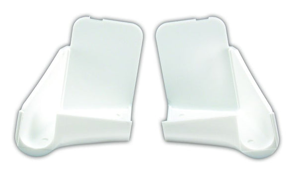 JR Products Drip Rail Gutter Spout (MPN: 389PW-A)