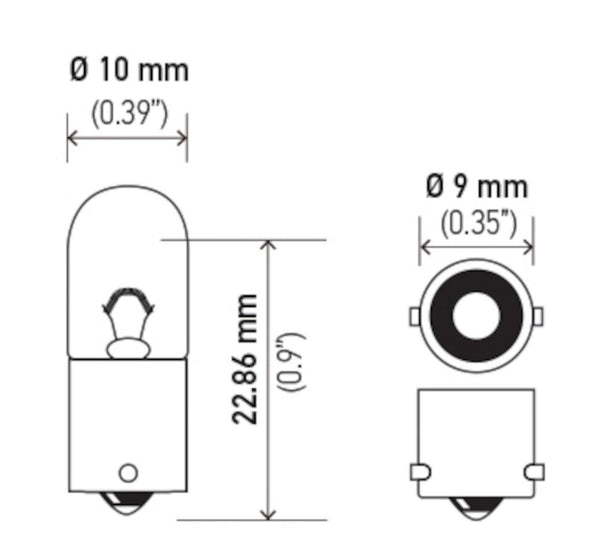 HELLA Multi Purpose Light Bulb (MPN: 3930)