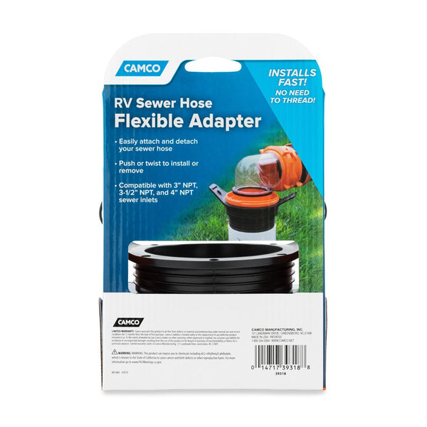 Camco Flexible Sewer Hose Seal (MPN: 39318)