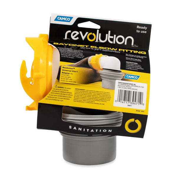 Camco Sewer Hose Connector (MPN: 39471)