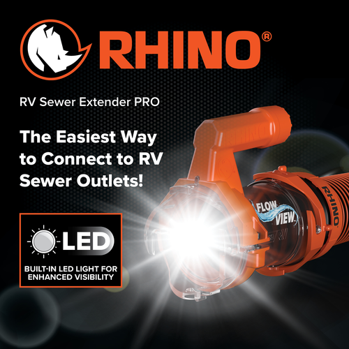 Camco Rhino RV Sewer Extender Pro (MPN: 39570)