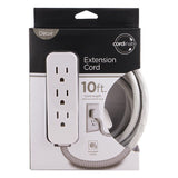Jasco 10 Feet 3 Outlet Extension Cord (MPN: 39624-T2)