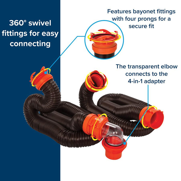 Camco RhinoFLEX Sewer Hose (MPN: 39741)