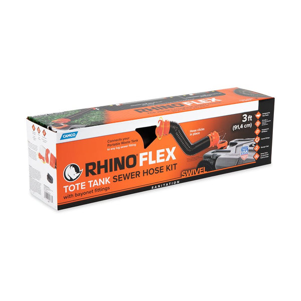 Camco RhinoFLEX Tote Tank Hose Kit (MPN: 39768)