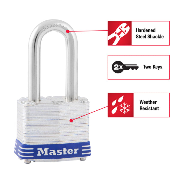 Master Lock Padlock (MPN: 3DLF)
