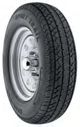 Americana Tire And Wheel 15 Inch Assembly (MPN: 3S704)