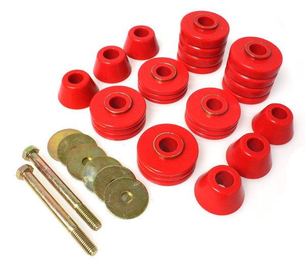 Energy Suspension Body Mount Bushings (MPN: 3.4103R)