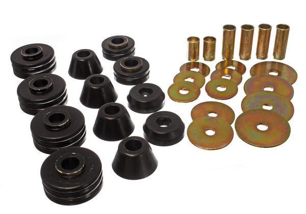 Energy Suspension Body Mount Bushings (MPN: 3.4109G)