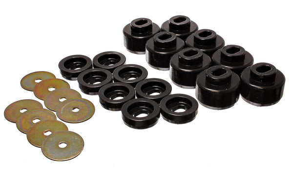 Energy Suspension Body Mount Bushings (MPN: 3.4150G)