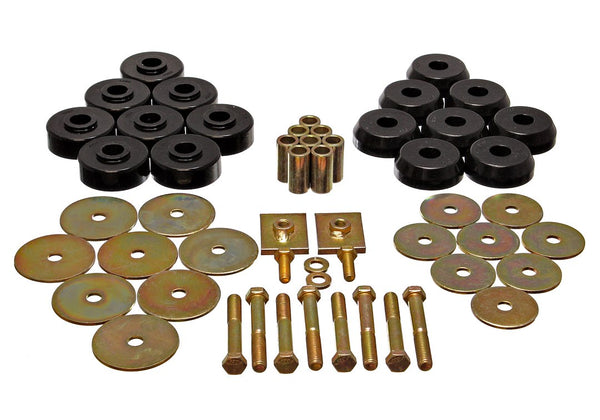 Energy Suspension Body Mount Bushings (MPN: 3.4166G)
