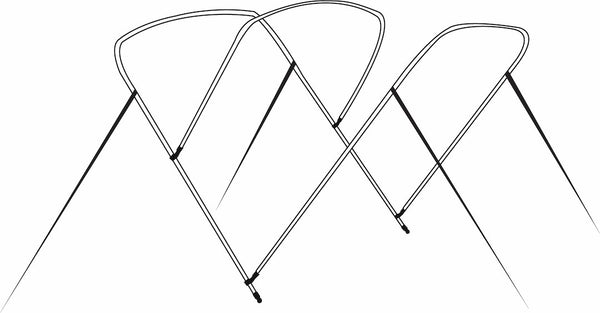 Carver Boat Bimini Top Brace (MPN: 55405)