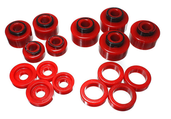 Energy Suspension Body Mount Bushings (MPN: 4.4120R)