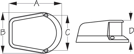 Sea Dog Low-Profile Combination Bow Light (MPN: 400157-1)