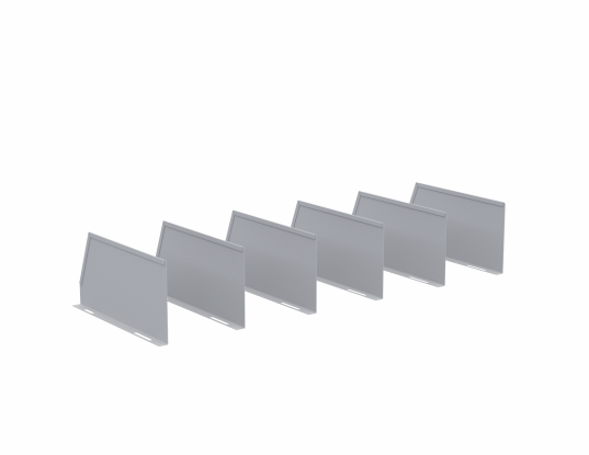 Holman Enterprises Steel Shelf Bin Divider (MPN: 40030)