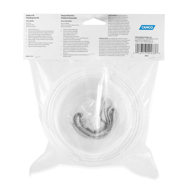 Camco Sewer Vent Replacement (MPN: 40033)