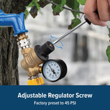 Camco RV Brass Water Pressure Regulator (MPN: 40058)