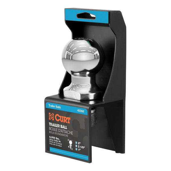 CURT Trailer Hitch Ball (MPN: 40066)