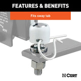 CURT Weight Distribution Hitch Sway Control Ball (MPN: 40093)