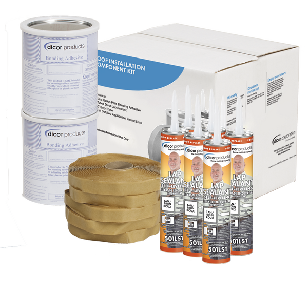 Dicor Products Roof Installation Kit (MPN: 401-CK-T)
