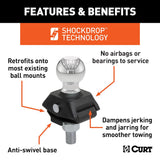 CURT RockerBall Trailer Hitch Ball (MPN: 40246)