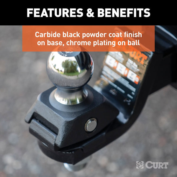 CURT RockerBall Trailer Hitch Ball (MPN: 40247)