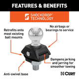 CURT RockerBall Trailer Hitch Ball (MPN: 40248)