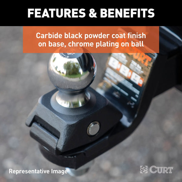 CURT RockerBall Trailer Hitch Ball (MPN: 40248)
