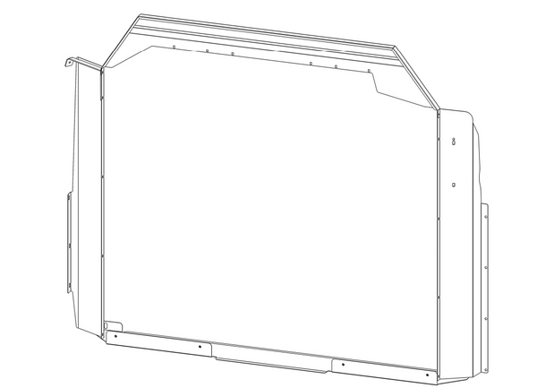 Holman Bulkhead Divider Wing (MPN: 40649TL)