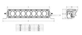 Rigid Revolve LED Light Bar (MPN: 411613)
