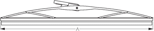 Sea-Dog Windshield Wiper Blade (MPN: 414214S-1)