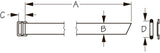 Sea Dog Battery Box Strap (MPN: 415094-1)