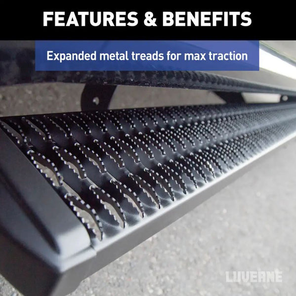 Luverne Grip Step Wheel-To-Wheel Running Board (MPN: 415114-401733)