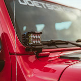 Rigid Lighting Jeep Wrangler A-Pillar Mount (MPN: 41659)