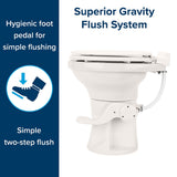 Camco Premium Ceramic RV Toilet (MPN: 41715)