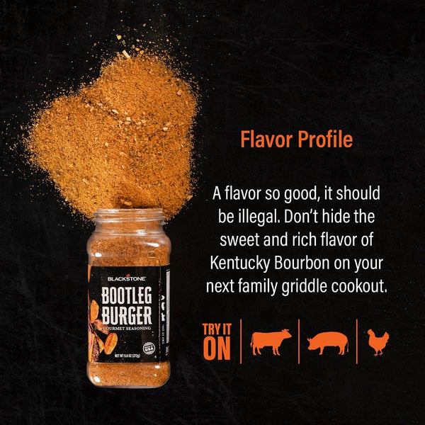 Blackstone Bootleg Burger Gourmet Seasoning (MPN: 4185)