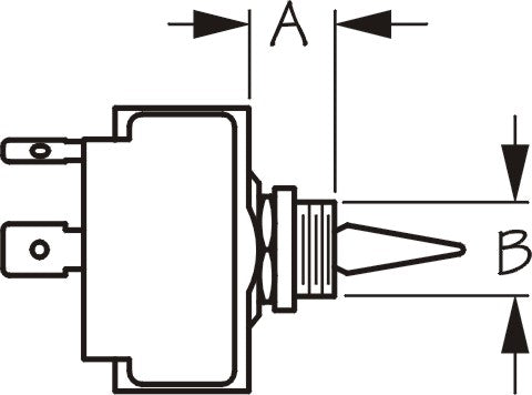 Sea Dog Multi Purpose Toggle Switch (MPN: 420102-1)