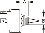 Sea Dog Multi Purpose Toggle Switch (MPN: 420103-1)