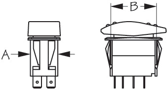 Sea Dog Multi Purpose Rocker Switch (MPN: 420201-1)