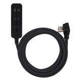 Cordinate 10 Feet 3-Outlet Extension Cord (MPN: 42024-T2)