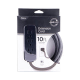 Cordinate 10 Feet 3-Outlet Extension Cord (MPN: 42024-T2)