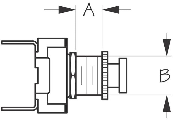 Sea Dog Multi Purpose Push Button Switch (MPN: 420415-1)