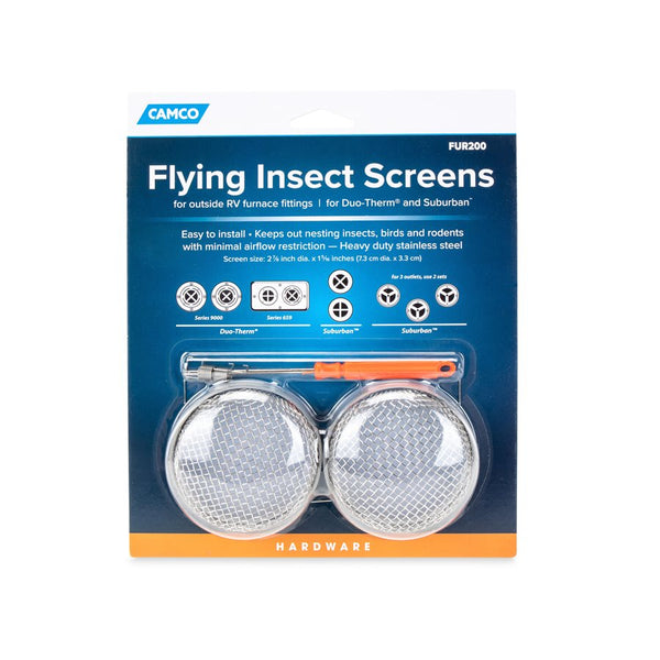 Camco Bug Screen For RV Furnace Vents (MPN: 42141)