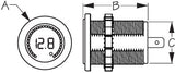 Sea-Dog Digital Voltmeter (MPN: 421617)