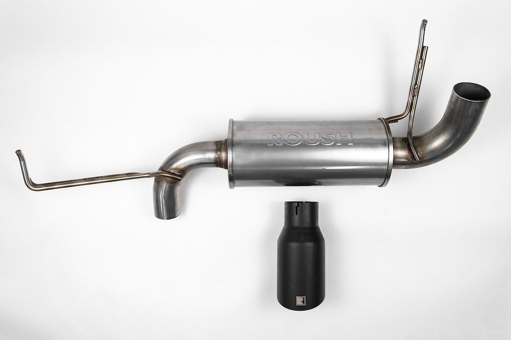 Bronco Roush Exhaust Roush Performance Axle-Back Exhaust System for 2021 Ford Bronco (MPN ...