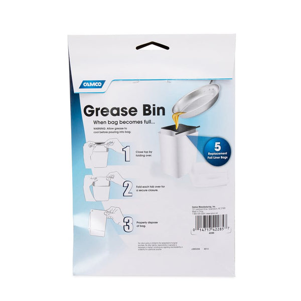 Camco Cooking Grease Container Bags (MPN: 42285)