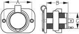 Sea Dog Power Port Socket (MPN: 426120-1)