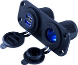 Sea Dog USB Outlet For Vehicle And Marine Use (MPN: 426505-1)