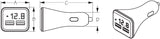 Sea Dog Dual USB Power Plug (MPN: 426513-1)